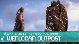 Assassins Creed Valhalla Mastery Challenge  Wenlocan Outpost Gold Medals [upl. by Ade]