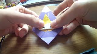 How To Fold An Origami King Olly [upl. by Rothmuller149]