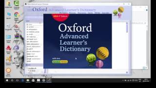 How to install Oxford Advanced Dictionary 9th Edition NEW 2016 [upl. by Atikcir]