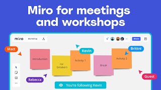 Introducing Miro for meetings and workshops [upl. by Nekciv]