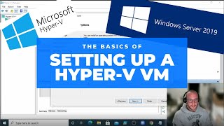 HyperV Setup and Windows Server 2019 Install [upl. by Anitsihc]