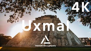 Uxmal Mexico 4K [upl. by Nnylyam]