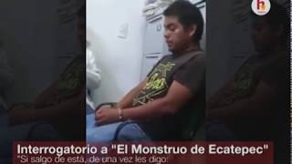 Video filtrado de El Monstruo de Ecatepec dando su declaración [upl. by Nylirek728]