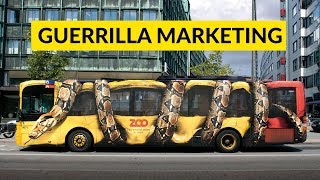 Guerilla Marketing  Unconventional Marketing Strategy  Needs Lot Of Creativity [upl. by Golliner]