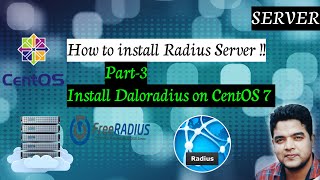 How to install Radius server on CentOS 7 with daloradiusFreeradiusServer 2022Part3 [upl. by Mal453]