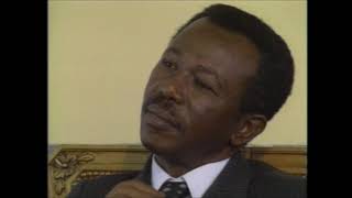 Mengistu Haile Mariam interview with American Journalist April 1990 [upl. by Maisie]