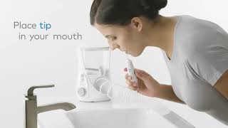 How to Use the Waterpik™ Aquarius Professional Water Flosser [upl. by Ecnav]