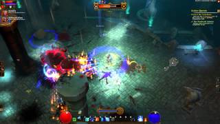 Torchlight 2 Embermage Gameplay Boss fights [upl. by Angi489]