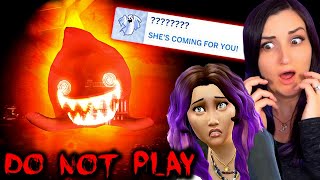 DO NOT Play The Sims 4 Paranormal Stuff its HAUNTED [upl. by Aphrodite]