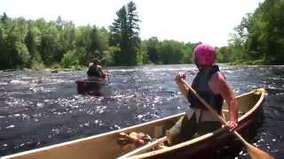 Paddling the Flambeau River in Northern Wisconsin [upl. by Trebled]