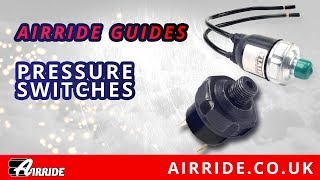 AirRide Guides  Pressure Switches [upl. by Hum]