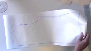 Drafting a No Dart Blouse  Professional Method [upl. by Chil]