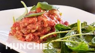 How To Make Steak Tartare with Julien Ponthieu [upl. by Arob]