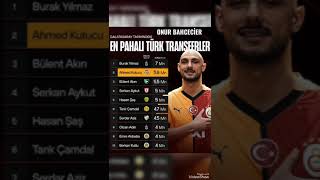 GALATASARAY TARİHİNDEKİEN PAHALI TÜRK TRANSFERLER [upl. by Madden523]