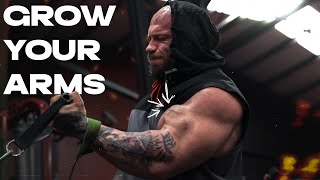 GET MASSIVE ARMS  BICEP TRAINING  THE PROCESS [upl. by Narib]