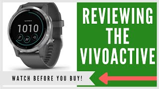 ✅ GARMIN VIVOACTIVE 4 GOLF WATCH An HONEST Review [upl. by Soni]