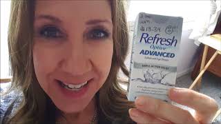 Refresh Optive Advanced Lubricant Eye Drops Review [upl. by Aleakcim422]