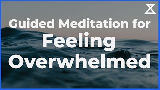 Guided Meditation for Feeling Overwhelmed Voice Only No Music 15 Mins [upl. by Airolg494]