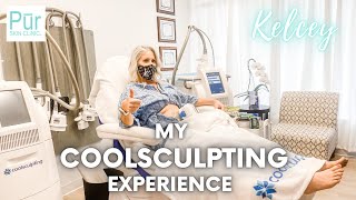 My COOLSCULPTING EXPERIENCE  Full Abdomen Treatment  PUR Skin Clinic [upl. by Eglantine]