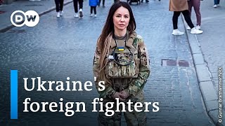 Meet the foreign fighters joining Ukraines battle with Russia  DW News [upl. by Sinoda]