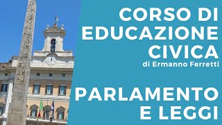 Il Parlamento e le leggi [upl. by Ecnar460]