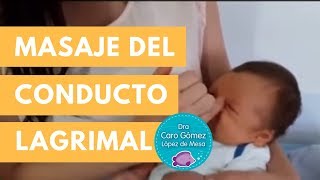 Masaje del conducto lagrimal en niños [upl. by Sweeney]