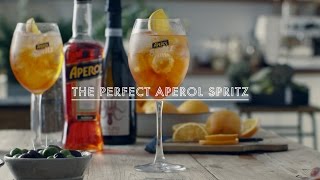 SpritzSuppers How to make an Aperol Spritz [upl. by Annasor]