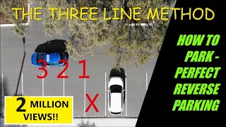 How to Reverse Park  PERFECT REVERSE PARKING EVERY TIME [upl. by Piwowar]