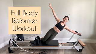 Pilates Reformer Workout  Full Body  45 min  Intermediate Level [upl. by Amby744]