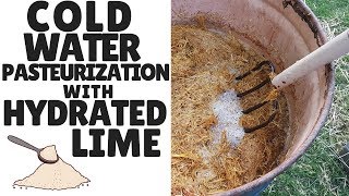 Cold Water Lime Pasteurization For Growing Mushrooms [upl. by Oirasan]