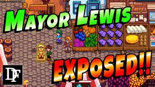 Mayor Lewis Exposed Gold Statue Event  Stardew Valley 13 [upl. by Huntingdon]