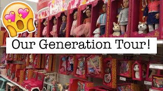 MASSIVE Our Generation Toy Tour I Dolls and Accessories [upl. by Erdnuaed]