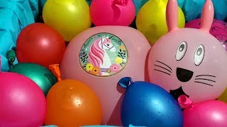 FUN WATER BALLOONS POP PART 7 [upl. by Haroldson]