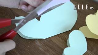 Mariposas de papel  DIY  Elle España [upl. by Adnwahs]