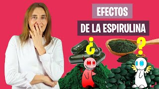 ESTO LE PASA A TU CUERPO si TOMAS ESPIRULINA  Efectos de la espirulina  Nutrición y Dietética [upl. by Tennies]