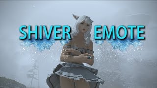 FFXIV Shiver Emote  Ballroom Etiquette  Insufficient Petticoats [upl. by Llekcor]