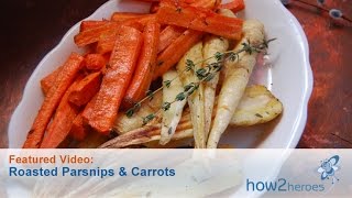 Roasted Parsnips amp Carrots [upl. by Akimet]