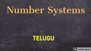 Number systems  Digital Electronics in Telugu [upl. by Toh38]