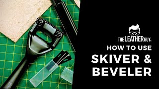 How to Use the Leather Skiver [upl. by Casaleggio]