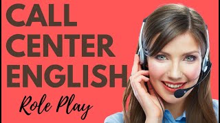 English for Call Centers 🙋🏻‍♀️  Role Play Practice [upl. by Hsenid373]