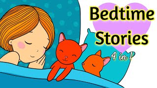 Sleep Meditation for Kids BEDTIME STORIES 4 in 1 Sleep Stories Collection [upl. by Jarvey]