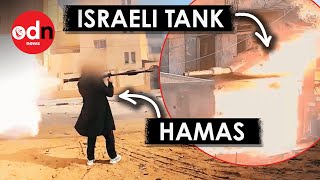 Hamas Combat Footage Shows How They Fight Israeli Troops [upl. by Dawaj]