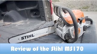 Stihl Ms170 Overall thoughts and Review [upl. by Purcell]