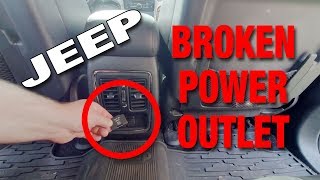 Jeep Grand Cherokee Inverter Outlet [upl. by Aerdno]