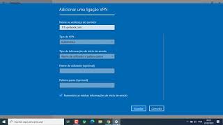 Como conectar a uma rede VPN no Windows 10 VPNBook [upl. by Sadoc]