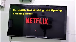 How to Fix All Netflix Errors in Smart TV amp Android TV [upl. by Lauer]