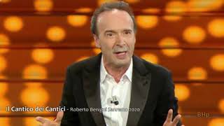 Il Cantico dei Cantici  Roberto Benigni Sanremo 2020 [upl. by Ahselaf642]