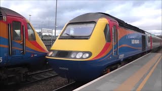 East Midlands Trains HSTs  Paxman VP185 Compilation  20152016 [upl. by Novad]