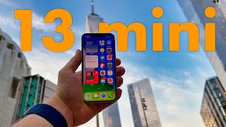 iPhone 13 mini  REAL DAY Review Camera Display Battery Test amp More [upl. by Annodal]