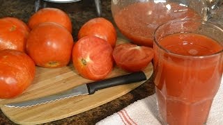 How to Make Simple Tomato Juice from Fresh Tomatoes  RadaCutlerycom [upl. by Eldnar257]